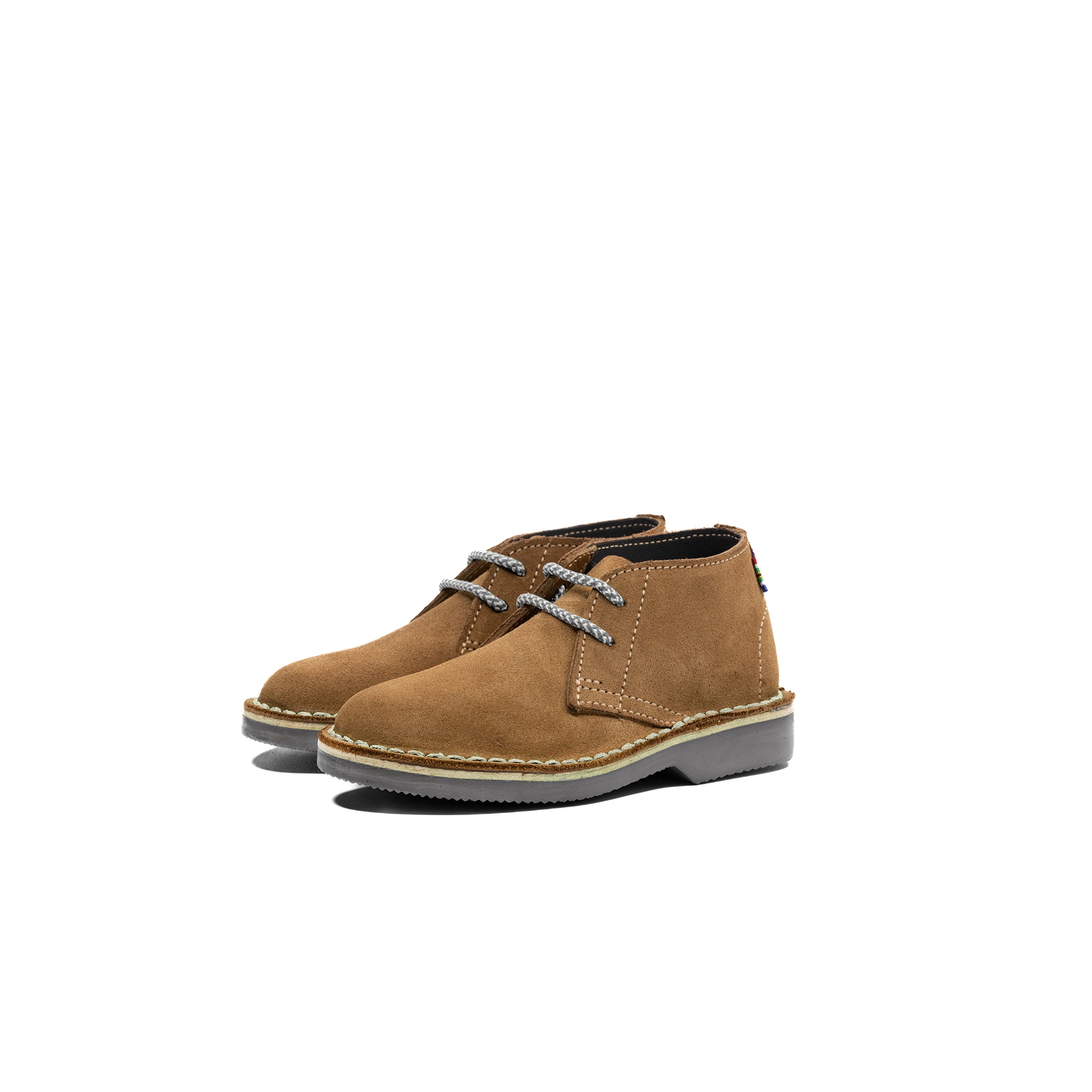 VELDSKOEN KIDS ROBBIE THE RHINO (GREY SOLE)