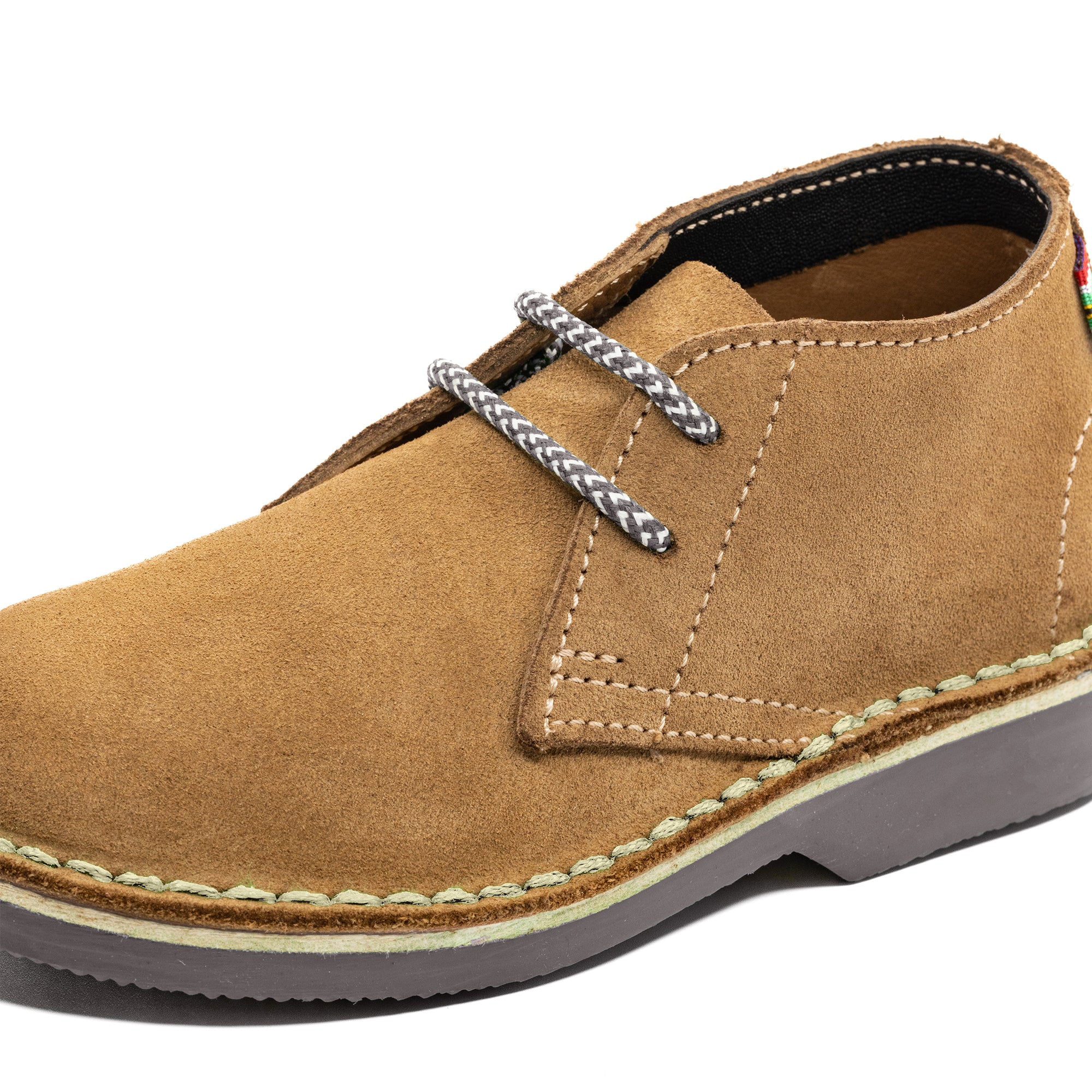 VELDSKOEN KIDS ROBBIE THE RHINO (GREY SOLE)